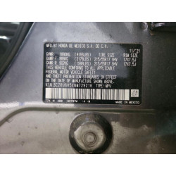 2022 HONDA HR-V 3CZRU6H5XNM729216 50971406