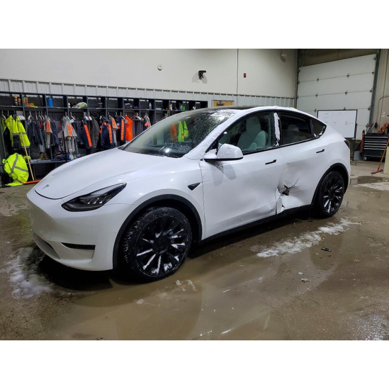 2021 TESLA MODEL Y 5YJYGDEE6MF071043 78411325