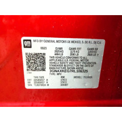 2024 CHEVROLET EQUINOX 3GNAXKEG7RL106325 48696236