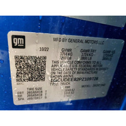 2023 CHEVROLET ALL Models 1GCUDEE82PZ109728 99807435