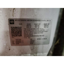 2025 CHEVROLET BLAZER 3GNKDGRJ1SS176737 99479125