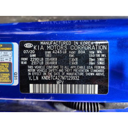 2021 KIA SELTOS KNDETCA27M7129932 46000846