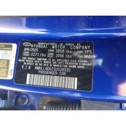 2025 HYUNDAI ELANTRA KMHLL4DG1SU028335 50563606