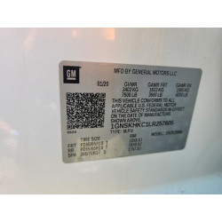 2020 CHEVROLET SUBURBAN 1GNSKHKC1LR257605 54340776