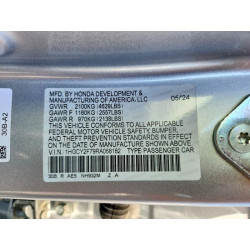 2024 HONDA ACCORD 1HGCY2F79RA068182 51602056