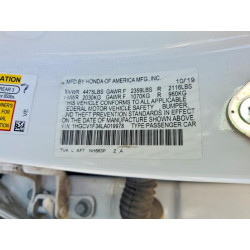 2020 HONDA ACCORD 1HGCV1F34LA019978 51637786