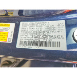 2025 HONDA CRV 7FARS6H94SE082492 50670766