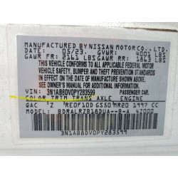 2023 NISSAN SENTRA 3N1AB8DV0PY283599 50779856