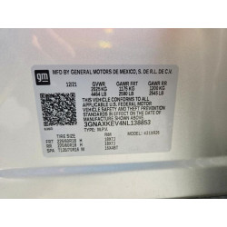 2022 CHEVROLET EQUINOX 3GNAXKEV4NL138853 47780446