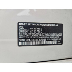 2022 BMW 3 SERIES 3MW5R1J04N8C67958 50475906