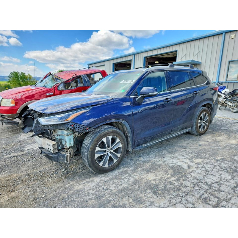 2021 TOYOTA HIGHLANDER 5TDHZRBH3MS160666 50599316