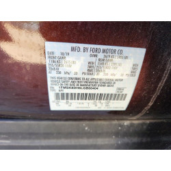 2020 FORD EXPLORER 1FMSK8DH6LGB00404 52331706