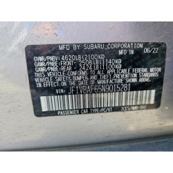 2022 SUBARU WRX JF1VBAF65N9015281 48535706