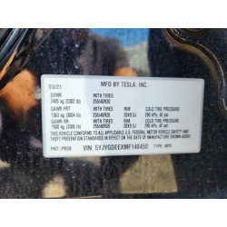 2021 TESLA MODEL Y 5YJYGDEEXMF148450 51180156
