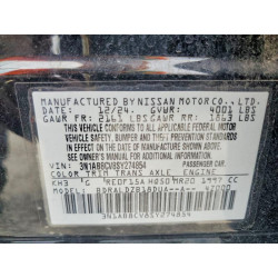 2025 NISSAN SENTRA 3N1AB8CV8SY274854 54760976