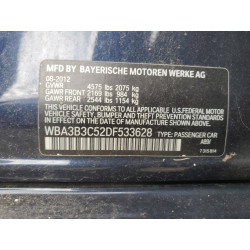2013 BMW 3 SERIES