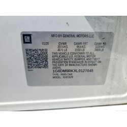 2020 CADILLAC CT5 1G6DM5RKXL0127045 50262746