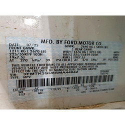 2025 FORD MUSTANG 3FMTK3SU8SMA44042 53745366