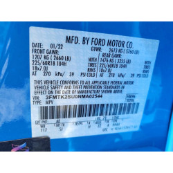 2022 FORD MUSTANG 3FMTK2SU0NMA02544 53457706