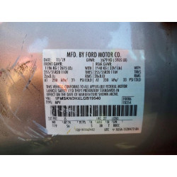 2020 FORD EXPLORER 1FMSK8DHXLGB19540 45480456