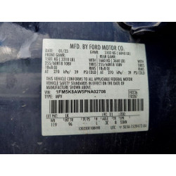 2023 FORD EXPLORER 1FM5K8AW5PNA02708 54954626