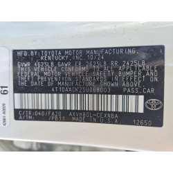 2025 TOYOTA CAMRY 4T1DAACK2SU068003 56234146