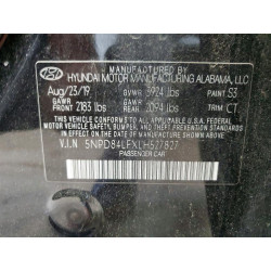 2020 HYUNDAI ELANTRA 5NPD84LFXLH527827 56332016