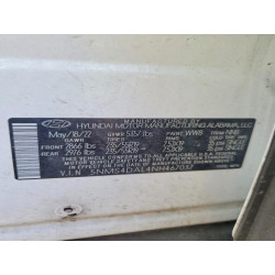 2022 HYUNDAI SANTA FE 5NMS4DAL4NH467037 50445446