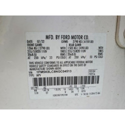 2022 FORD EXPLORER 1FM5K8LC8NGC04513 54277506