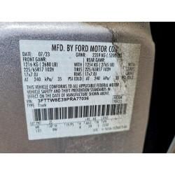 2023 FORD MAVERICK 3FTTW8E39PRA77036 55864286
