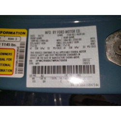 2021 FORD BRONCO 3FMCR9B67MRA70959 56364246