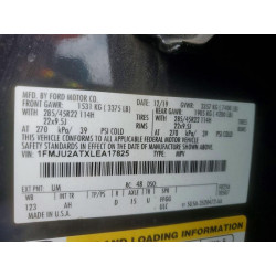2020 FORD EXPEDITION 1FMJU2ATXLEA17825 54851426