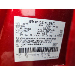 2022 FORD MUSTANG 3FMTK4SX3NMA24219 52837826