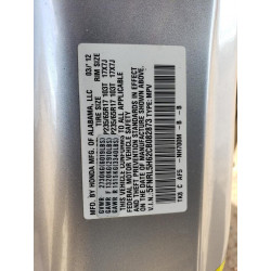 2012 HONDA ODYSSEY