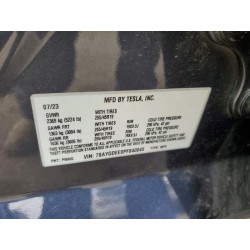 2023 TESLA MODEL Y 7SAYGDEE0PF840045 57886736
