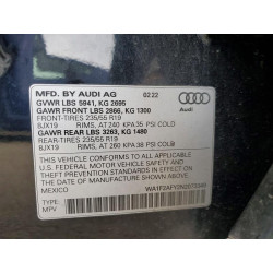 2022 AUDI Q5 WA1F2AFY2N2073349 54888926