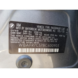 2011 BMW 5 SERIES