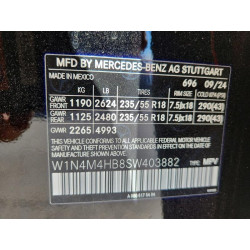 2025 MERCEDES-BENZ GLB W1N4M4HB8SW403882 53545776
