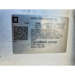 2020 CHEVROLET SONIC 1G1JG6SBXL4124395 53587606