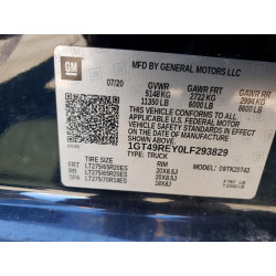 2020 GMC SIERRA 1GT49REY0LF293829 56978886