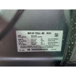 2024 TESLA MODEL X 7SAXCDE58RF449249 47240176
