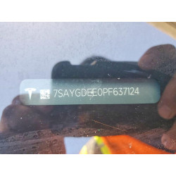 2023 TESLA MODEL Y 7SAYGDEE0PF637124 56345206
