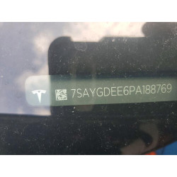 2023 TESLA MODEL Y 7SAYGDEE6PA188769 55115006