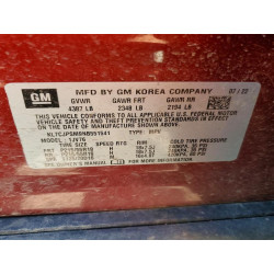 2022 CHEVROLET TRAX KL7CJPSM9NB551541 52867376