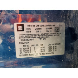 2020 BUICK ENCORE KL4CJESB5LB050143 55870896