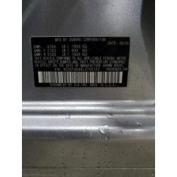 2020 SUBARU IMPREZA 4S3GTAD66L3730122 92979825