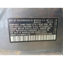 2021 VOLKSWAGEN GOLF 3VWG57AU2MM001399 53940866
