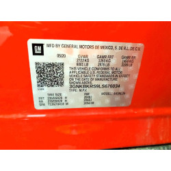 2020 CHEVROLET BLAZER 3GNKBKRS9LS676034 59029676