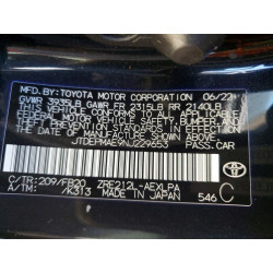 2022 TOYOTA COROLLA JTDEPMAE9NJ229653 51444066