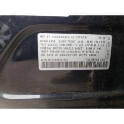 2009 VOLKSWAGEN PASSAT